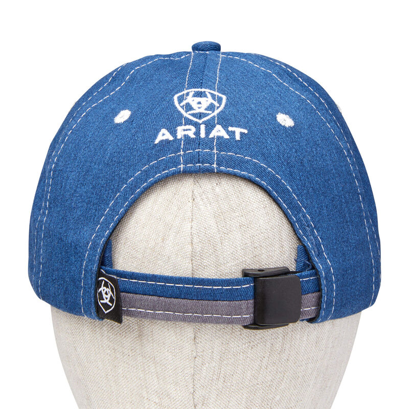 Ariat Team II Mavi / Beyaz Şapka Erkek (10802-847)